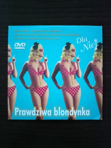 Zdjęcie oferty: Prawdziwa blondynka - Film DVD 
