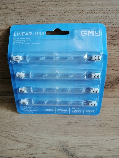 Zdjęcie oferty: Ziernik halogenowy 4pack j118mm 230v