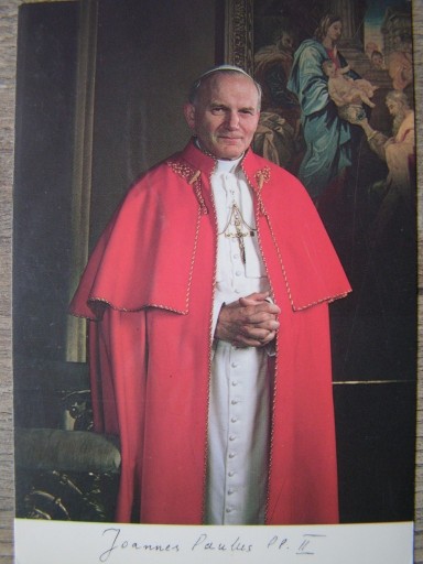 Zdjęcie oferty: Jan Paweł II - Papież JP II - Pocztówka