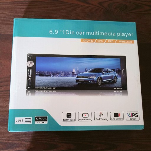 Zdjęcie oferty: 1Din Wireless Carplay radio samochodowe z systemem Android, ekran dotykowy