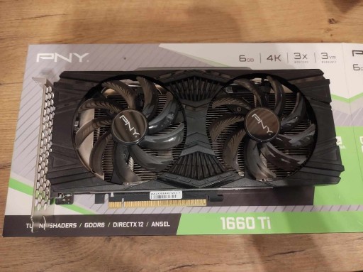 Zdjęcie oferty: Karta graficzna PNY GTX1660Ti 6 GB