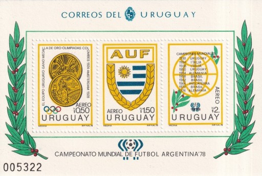 Zdjęcie oferty: Urugwaj 1978** cena 21,90 zł kat.41€