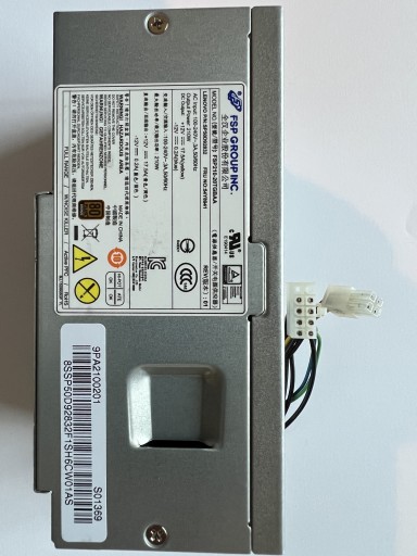 Zdjęcie oferty: Zasilacz do Lenovo - FSP210-20TGBAA 54Y8941