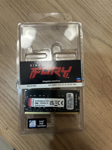 Zdjęcie oferty: Kingston Fury 16GB DDR4 3200