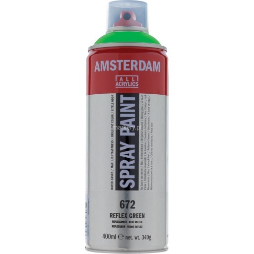 Zdjęcie oferty: Amsterdam Farba W Sprayu 400 ml Reflex Green 672