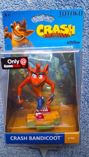 Zdjęcie oferty: Crash Bandicoot Figurka Ps 1 2 3 4 5 Playstation