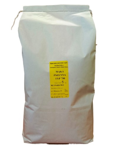Zdjęcie oferty: Mąka pszenna typ 750 (chlebowa) 5 kg