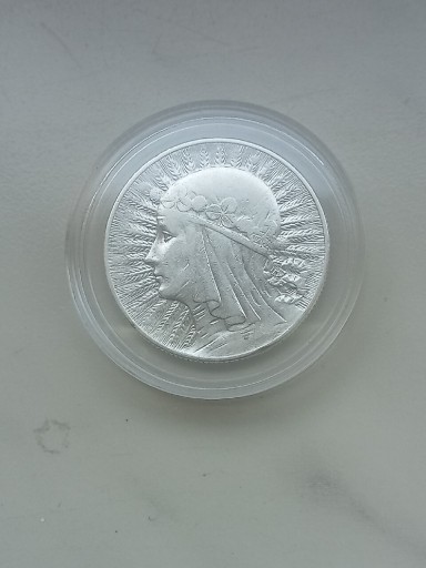Zdjęcie oferty: Moneta 5 złotych 1933 r Głowa bzm srebro 