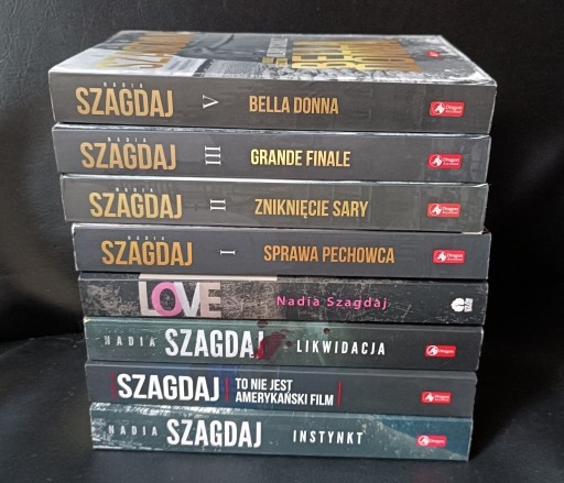 Zdjęcie oferty: Nadia Szagdaj - 8 książek 