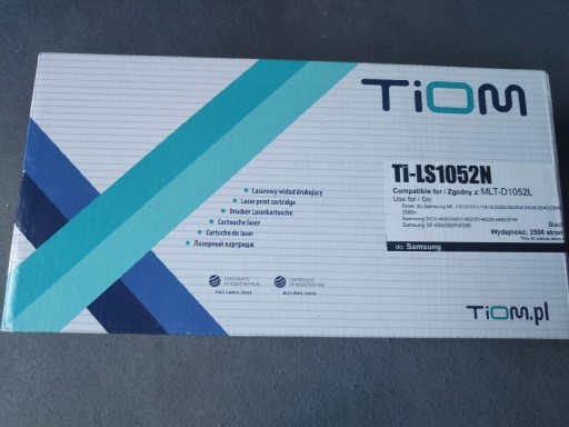 Zdjęcie oferty: Toner Tiom do Samsung 1052L SU758A ML-1910/ML-2525