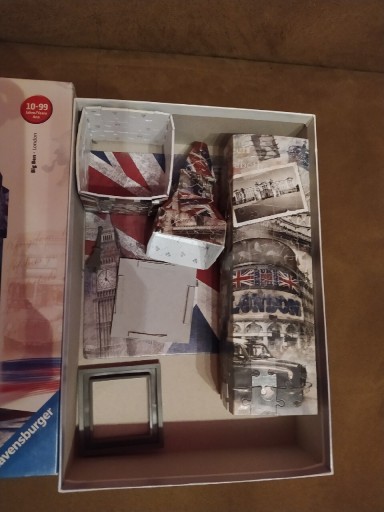 Zdjęcie oferty: Puzzle 3D Big Ben London Flag Edition 216 el. 