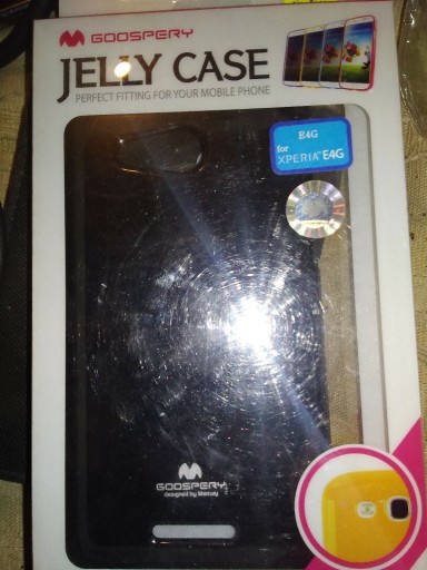 Zdjęcie oferty: JELLY CASE MERCURY - SONY XPERIA E4g BLACK