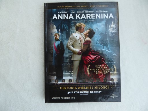 Zdjęcie oferty: ANNA KARENINA -Jude Law Keira Knightley dvd PL