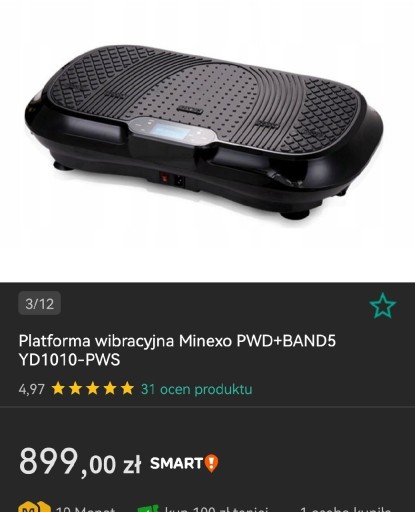 Zdjęcie oferty: Mata Wibracyjna do Ćwiczeń