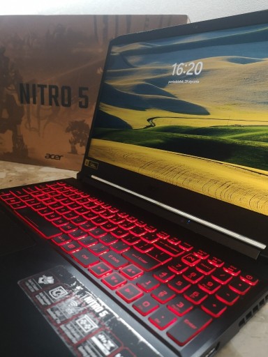 Zdjęcie oferty: Acer Nitro 5 i5-11400H RTX3050Ti 16GB 512GB 144Hz