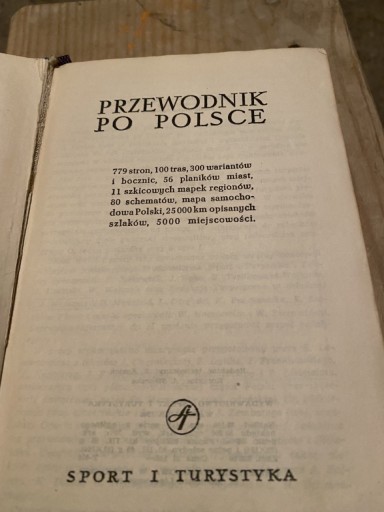 Zdjęcie oferty: Przewodnik po Polsce 1966