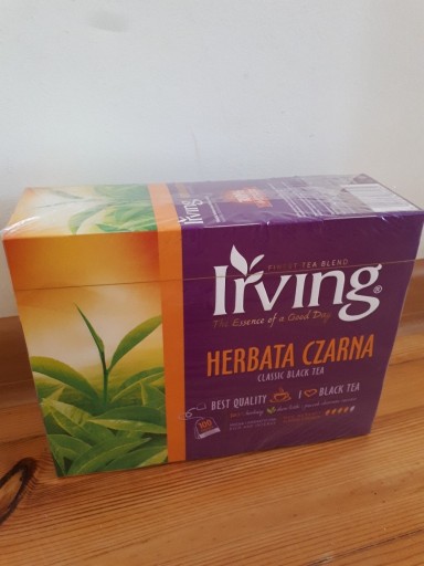 Zdjęcie oferty: Herbata czarna irving 200g