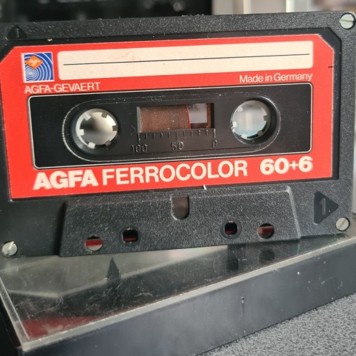 Zdjęcie oferty: AGFA C60+6  FERROCOLOR - kaseta czysta
