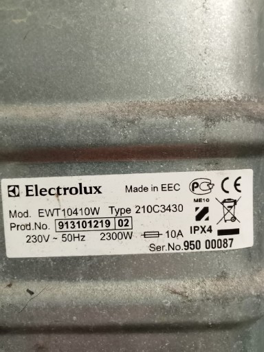 Zdjęcie oferty: Electrolux EWT10410W zestaw sprężyn pralki