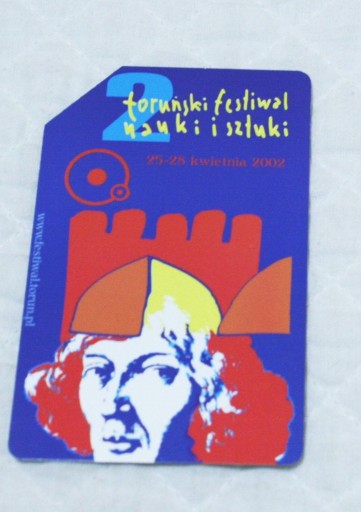 Zdjęcie oferty: II toruński festiwal nauki i sztuki karta tel 1331