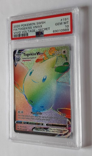 Zdjęcie oferty: PSA10 Pokemon Togekiss VMAX 2020 Vivid Voltage 191