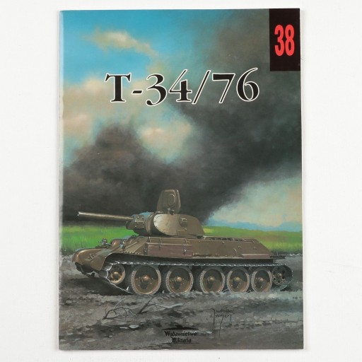 Zdjęcie oferty: Czołg Średni T-34/76 Militaria nr 38 J. Ledwoch