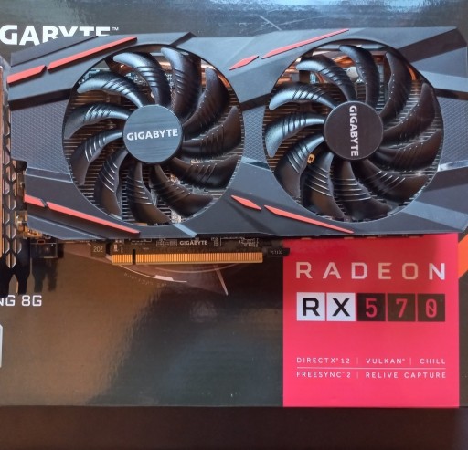 Zdjęcie oferty: Gigabyte Radeon RX 570 GAMING 8GB GDDR5