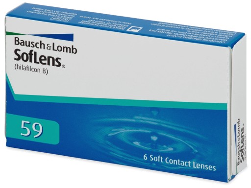 Zdjęcie oferty: Soflens 59 soczewki miesięczne -6,00 4 szt.