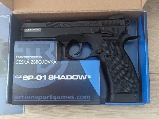 Zdjęcie oferty: ASG pistolet na kulki CZ SP-01 Shadow 