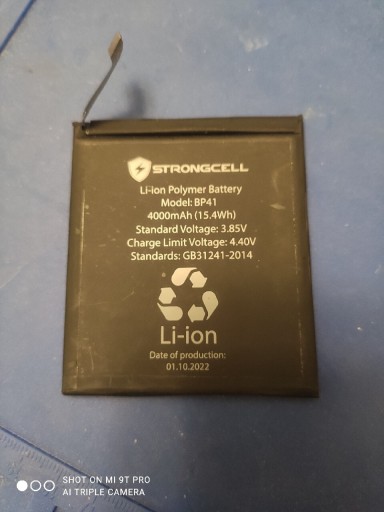 Zdjęcie oferty: Bateria strongcell Xiaomi Mi 9T