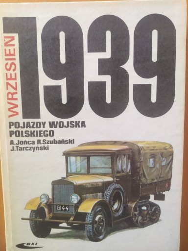 Zdjęcie oferty: Pojazdy Wojska Polskiego 1939, WKŁ, stan db