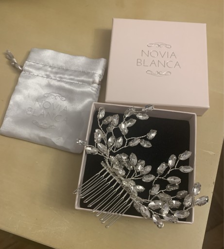Zdjęcie oferty: Novia Blanca - grzebyk do włosów ślub wesele