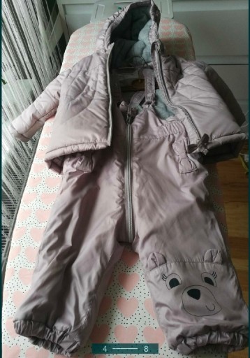 Zdjęcie oferty: Kurtka i spodnie na szelkach w rozmiarze 74 