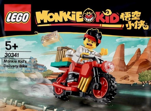 Zdjęcie oferty: LEGO Monkie Kid 30341 Rower kurierski Monkie Kida 