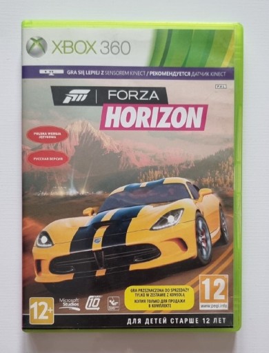 Zdjęcie oferty: Forza Horizon xbox 360 polska wersja