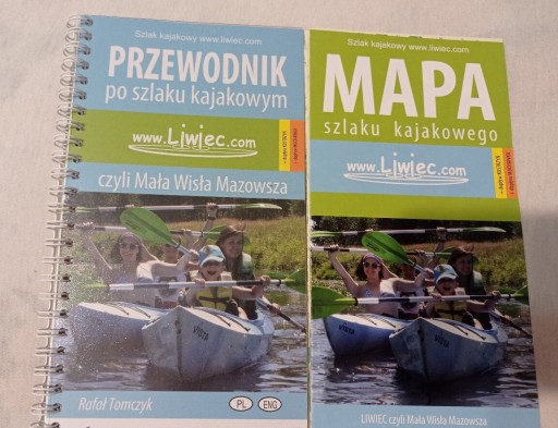 Zdjęcie oferty: Liwiec przewodnik kajakowy z mapą 