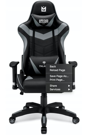 Zdjęcie oferty: Fotel gamingowy IMBA seat Paladin