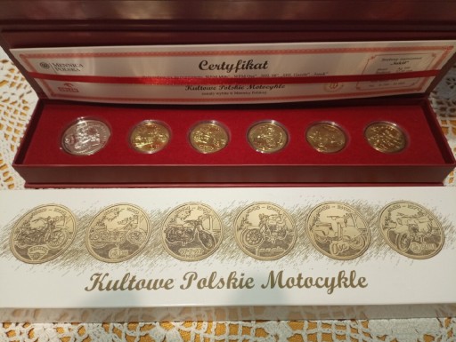 Zdjęcie oferty: Monety numizmatyka kultowe polskie motocykle