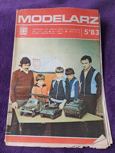 Zdjęcie oferty: Czasopismo Modelarz 5/1983