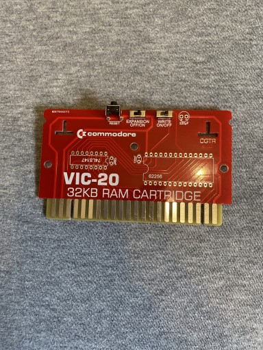 Zdjęcie oferty: Cardridge 32KB RAM do commodore vic-20