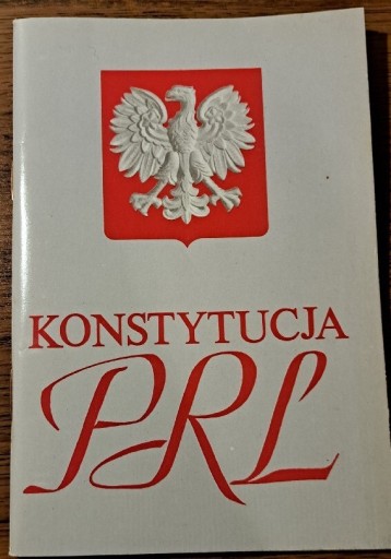 Zdjęcie oferty: Konstytucja PRL Warszawa 1983