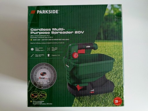 Zdjęcie oferty: siewnik rozrzutnik Parkside PUSA 20-Li B1,20V