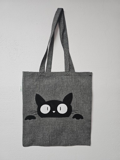 Zdjęcie oferty: Ręcznie malowana torba "kot"
