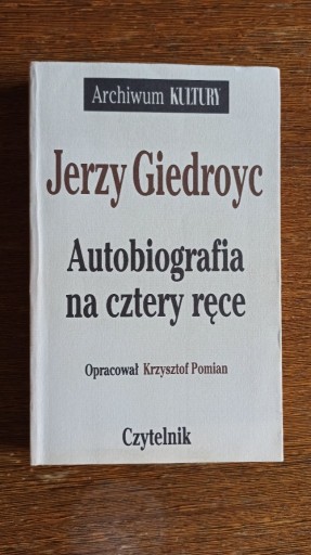 Zdjęcie oferty: Jerzy Giedroyc - Autobiografia na cztery ręce