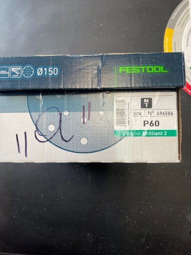 Zdjęcie oferty: Papier ścierny P60 BRILLANT 2 Festool 496586 