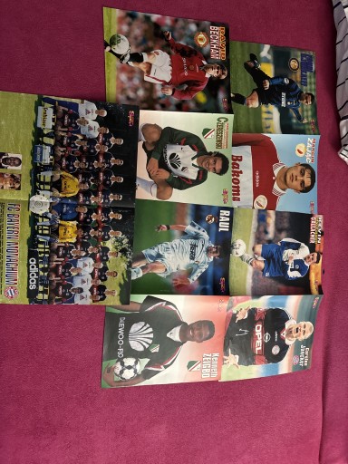 Zdjęcie oferty: Plakaty piłkarskie dwustronne 28x42 pakiet D5