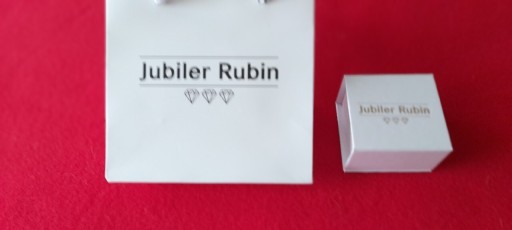 Zdjęcie oferty: Rubin pudełko na biżuterię i torebka prezentowa