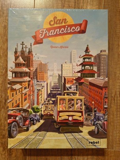 Zdjęcie oferty: Gra planszowa San Francisco - nowa, zafoliowana