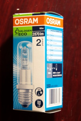 Zdjęcie oferty: żarówka OSRAM HALOLUX CERAM 150W E27 64402 ECO