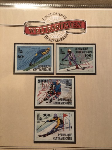 Zdjęcie oferty: 1979 Olimpiada sport narciarstwo hokej Afryka